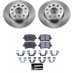 PowerStop Track Day Spec High Performance Brake Kits for 2008 A3, 2005-2010 JETTA, 2006-2009 RABBIT - TDSK4627