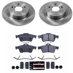 PowerStop Track Day Spec High Performance Brake Kits for 2013-2018 C-MAX, 2013-2016 ESCAPE, 2014-2018 TRANSIT CONNECT - TDSK6398