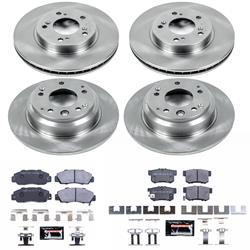 PowerStop Track Day Spec High Performance Brake Kits for 1996-1999 OASIS, 1995-1998 ODYSSEY, 1996-1998 RL - TDSK705
