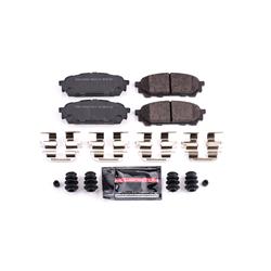 PowerStop Z23 Evolution Sport Brake Pads and Hardware Kits for 2005-2006 9-2X, 2003-2008 FORESTER, 2003-2007 IMPREZA - Z23-1004