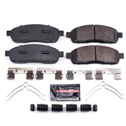 PowerStop Z23 Evolution Sport Brake Pads and Hardware Kits for 2004-2008 F-150, 2006-2008 MARK LT - Z23-1011