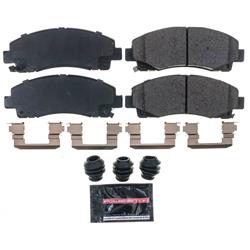 PowerStop Z23 Evolution Sport Brake Pads and Hardware Kits for 2006-2011 RIDGELINE, 2009-2014 TL - Z23-1102