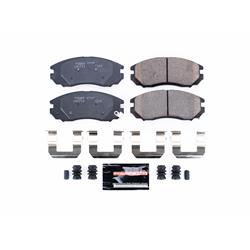 PowerStop Z23 Evolution Sport Brake Pads and Hardware Kits for 2004-2008 TIBURON, 2007-2009 TUCSON - Z23-1104