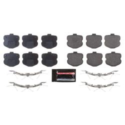 PowerStop Z23 Evolution Sport Brake Pads and Hardware Kits for 2006-2013 CORVETTE - Z23-1185F