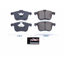 PowerStop Z23 Evolution Sport Brake Pads and Hardware Kits for 2006-2011 9-3, 2010-2011 9-3X - Z23-1257
