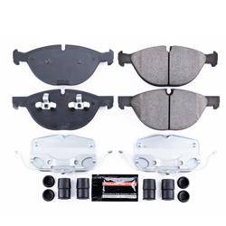 PowerStop Z23 Evolution Sport Brake Pads and Hardware Kits for 2011-2018 X5, 2008-2019 X6 - Z23-1381