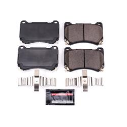 PowerStop Z23 Evolution Sport Brake Pads and Hardware Kits for 2011 EQUUS, 2009-2014 GENESIS - Z23-1396