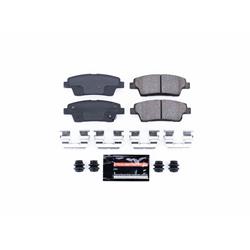 PowerStop Z23 Evolution Sport Brake Pads and Hardware Kits for 2017-2020 G80, 2010-2016 GENESIS, 2017 K900 - Z23-1551