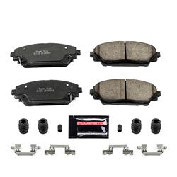 PowerStop Z23 Evolution Sport Brake Pads and Hardware Kits for 2014-2018 3, 2016-2021 CX-3 - Z23-1728