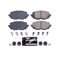 PowerStop Z23 Evolution Sport Brake Pads and Hardware Kits for 2017-2020 124 SPIDER, 2016-2024 MX-5 MIATA - Z23-1903