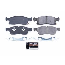 PowerStop Z23 Evolution Sport Brake Pads and Hardware Kits for 2017-2024 DURANGO, 2016-2021 GRAND CHEROKEE, 2022 GRAND CHEROKEE WK - Z23-1904