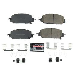 PowerStop Z23 Evolution Sport Brake Pads and Hardware Kits for 2017-2021 CLARITY, 2017-2025 CR-V, 2023-2025 HR-V - Z23-2036
