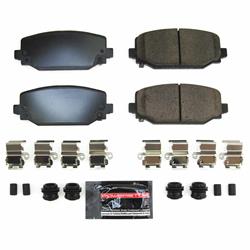 PowerStop Z23 Evolution Sport Brake Pads and Hardware Kits for 2022-2024 GRAND CHEROKEE, 2021-2024 GRAND CHEROKEE L - Z23-2411