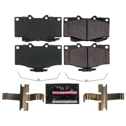 PowerStop Z23 Evolution Sport Brake Pads and Hardware Kits for 1996-2002 4RUNNER, 1995-2004 TACOMA - Z23-436