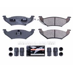 PowerStop Z23 Evolution Sport Brake Pads and Hardware Kits for 1992-1995 CROWN VICTORIA, GRAND MARQUIS, 1991-1995 TOWN CAR - Z23-544