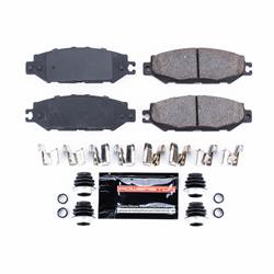 PowerStop Z23 Evolution Sport Brake Pads and Hardware Kits for 1993-2000 LS400, 1999-2000 SC300, 1992-2000 SC400 - Z23-613