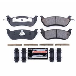 PowerStop Z23 Evolution Sport Brake Pads and Hardware Kits for 1996-2002 CROWN VICTORIA, GRAND MARQUIS, TOWN CAR - Z23-674