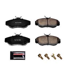PowerStop Z23 Evolution Sport Brake Pads and Hardware Kits for 1999-2004 DISCOVERY, 1995-2002 RANGE ROVER - Z23-676