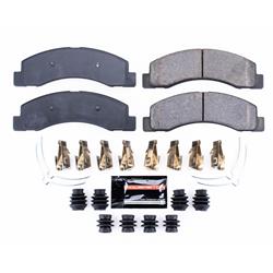 PowerStop Z23 Evolution Sport Brake Pads and Hardware Kits for 1999-2004 F-350 SUPER DUTY, F-250 SUPER DUTY, 2000-2005 EXCURSION - Z23-756