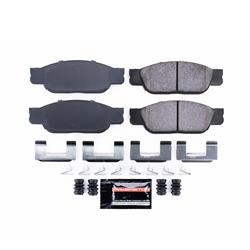 PowerStop Z23 Evolution Sport Brake Pads and Hardware Kits for 2000-2006 LS, 2000-2002 S-TYPE, 2002-2005 THUNDERBIRD - Z23-805