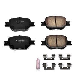 PowerStop Z23 Evolution Sport Brake Pads and Hardware Kits for 2000-2005 CELICA, 2005-2010 TC - Z23-817