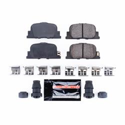PowerStop Z23 Evolution Sport Brake Pads and Hardware Kits for 2000-2001 CAMRY, ES300, 2005-2010 TC - Z23-835