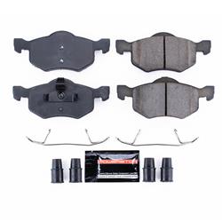 PowerStop Z23 Evolution Sport Brake Pads and Hardware Kits for 2001-2008 ESCAPE, TRIBUTE, 2005-2008 MARINER - Z23-843