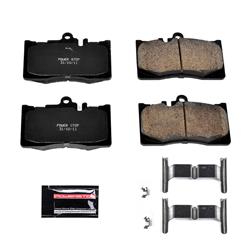 PowerStop Z23 Evolution Sport Brake Pads and Hardware Kits for 2001-2006 LS430 - Z23-870