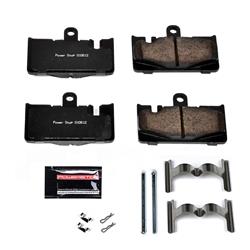 PowerStop Z23 Evolution Sport Brake Pads and Hardware Kits for 2001-2006 LS430 - Z23-871