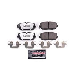 PowerStop Z26 Street Warrior Brake Pads and Hardware Kits for 2017-2020 124 SPIDER, 2006-2024 MX-5 MIATA - Z26-1180