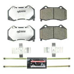 PowerStop Z26 Street Warrior Brake Pads and Hardware Kits for 2017-2020 124 SPIDER, 2016-2024 MX-5 MIATA - Z26-1379B