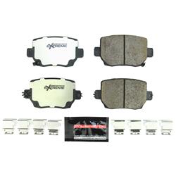 PowerStop Z26 Street Warrior Brake Pads and Hardware Kits for 2018-2023 3, 2020-2024 Y - Z26-2387