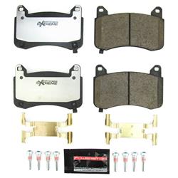 PowerStop Z26 Street Warrior Brake Pads and Hardware Kits for 2018-2023 3, 2020-2024 Y - Z26-2399