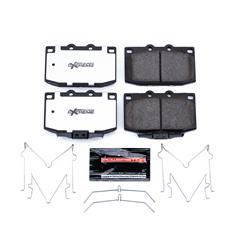 PowerStop Z26 Street Warrior Brake Pads and Hardware Kits for 1986-1995 RX-7 - Z26-331