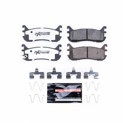 Power Stop Z26 Street Warrior Brake Pads and Hardware Kits Z26-636