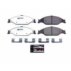 PowerStop Z26 Street Warrior Brake Pads and Hardware Kits for 1999-2004 MUSTANG - Z26-804