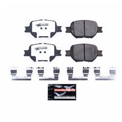 PowerStop Z26 Street Warrior Brake Pads and Hardware Kits for 2000-2005 CELICA, 2005-2010 TC - Z26-817