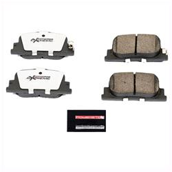PowerStop Z26 Street Warrior Brake Pads and Hardware Kits for 2000-2001 CAMRY, ES300, 2005-2010 TC - Z26-835