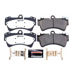 PowerStop Z26 Street Warrior Brake Pads and Hardware Kits for 2003-2010 CAYENNE, 2007-2015 Q7, 2004-2010 TOUAREG - Z26-977