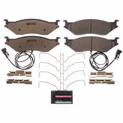 PowerStop Z36 Truck and Tow Brake Pads and Hardware Kits for 2008-2023 F-53 MOTORHOME CHASSIS, 2018-2023 F-59 COMMERCIAL STRIPPED CHASSIS - Z36-1066B