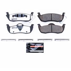 PowerStop Z36 Truck and Tow Brake Pads and Hardware Kits for 2006-2010 COMMANDER, 2005-2010 GRAND CHEROKEE - Z36-1087