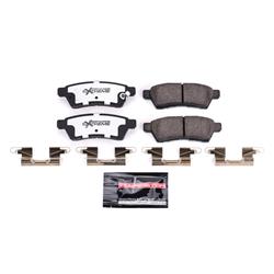 PowerStop Z36 Truck and Tow Brake Pads and Hardware Kits for 2009-2012 EQUATOR, 2005-2024 FRONTIER, 2005-2015 XTERRA - Z36-1100