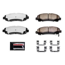 PowerStop Z36 Truck and Tow Brake Pads and Hardware Kits for 2006-2011 RIDGELINE, 2009-2014 TL - Z36-1102