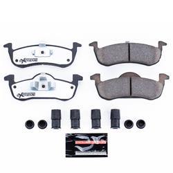 PowerStop Z36 Truck and Tow Brake Pads and Hardware Kits for 2007-2017 EXPEDITION, NAVIGATOR, 2013-2019 MKT - Z36-1279