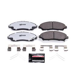 PowerStop Z36 Truck and Tow Brake Pads and Hardware Kits for 2014-2020 MDX, 2016-2022 PILOT, 2017-2025 RIDGELINE - Z36-1723
