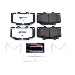 PowerStop Z36 Truck and Tow Brake Pads and Hardware Kits for 1990-1997 LAND CRUISER, 1996-1997 LX450 - Z36-502