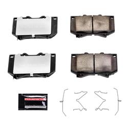PowerStop Z36 Truck and Tow Brake Pads and Hardware Kits for 2001-2003 SEQUOIA, 2000-2003 TUNDRA - Z36-812