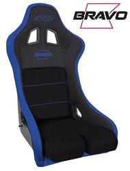 PRP Black/blue Vinyl Seat Bravo Composite Black/blue Vinyl Seat A4502-V