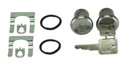PYCL Vega-Astre Locks Door Lock Cylinder Sets for 1975-1977 ASTRE, 1971-1977 VEGA - AL158003