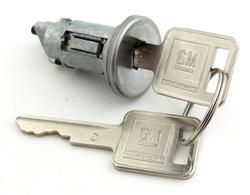 Olds Cutlass Ciera 85-96 Ignition Key Switch Lock Cylinder Tumbler 2 Keys Black 